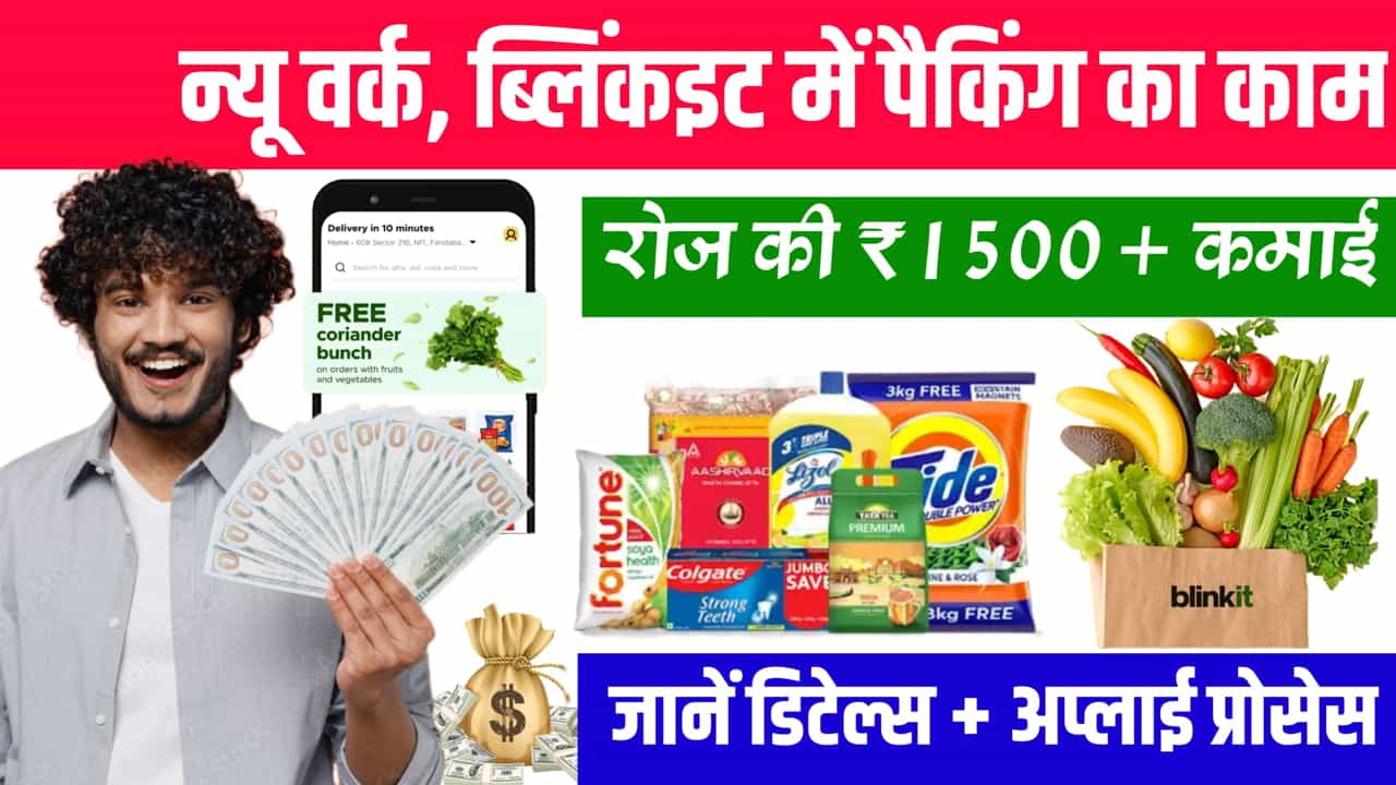 Blinkit Partner Work From Home