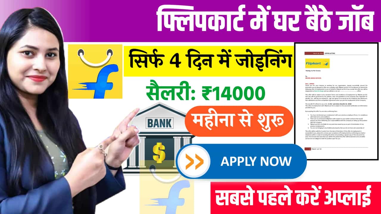 Flipkart Work From Home Job